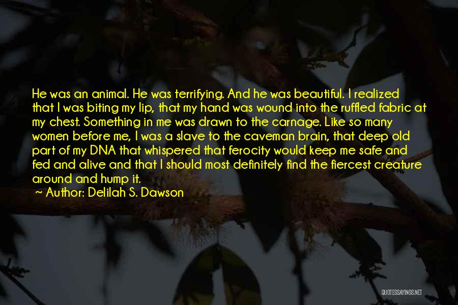 Old Wound Quotes By Delilah S. Dawson