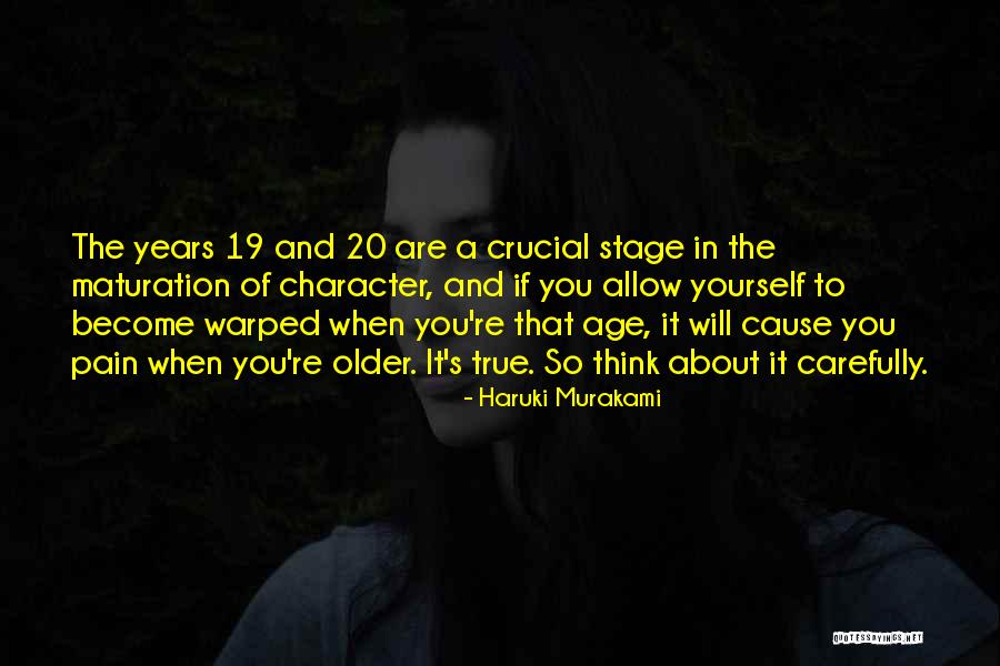 Older Age Quotes By Haruki Murakami Older Age Quotes By Haruki Murakami