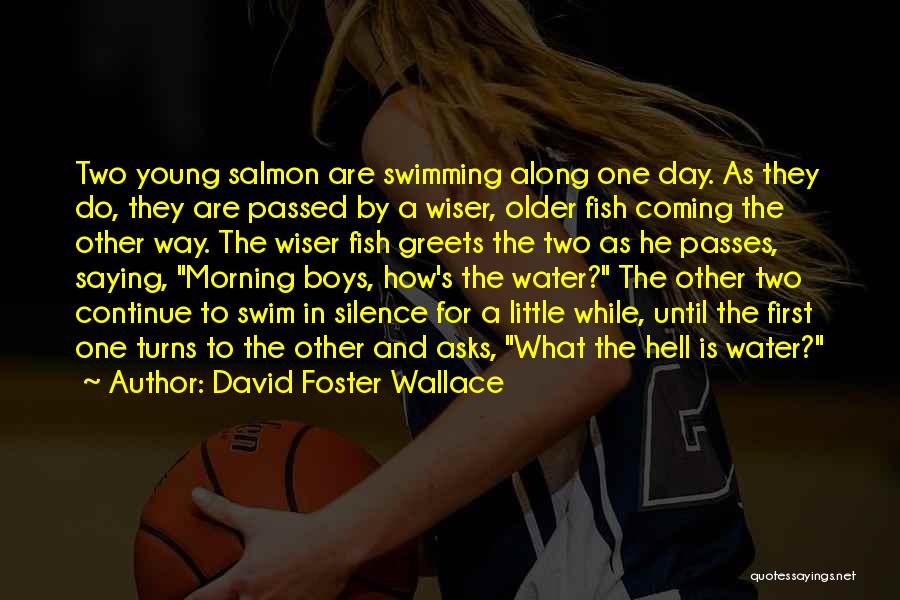 Older And Wiser Quotes By David Foster Wallace