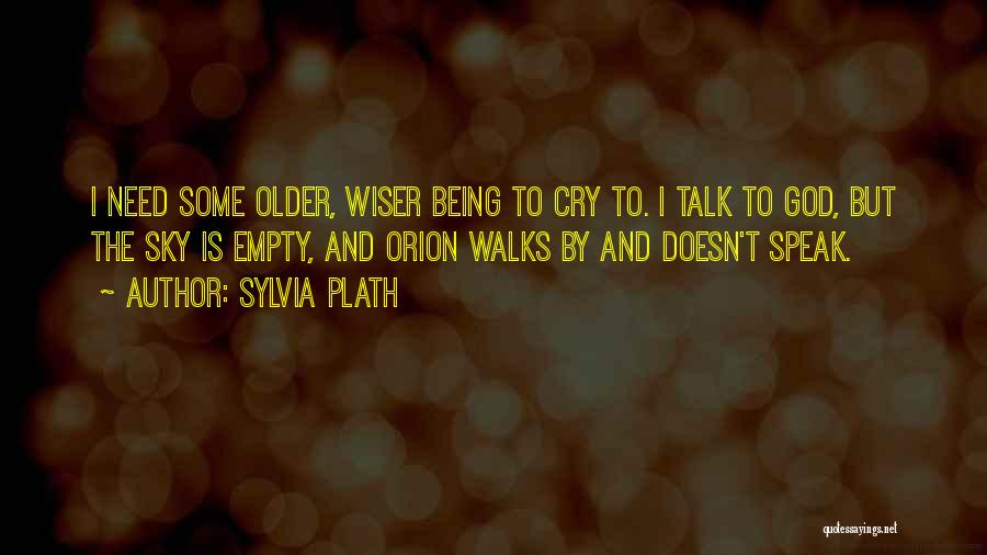 Older Being Wiser Quotes By Sylvia Plath