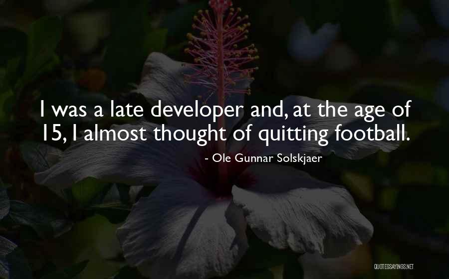 Ole Gunnar Solskjaer Quotes 2172718 Ole Gunnar Solskjaer Quotes 2172718