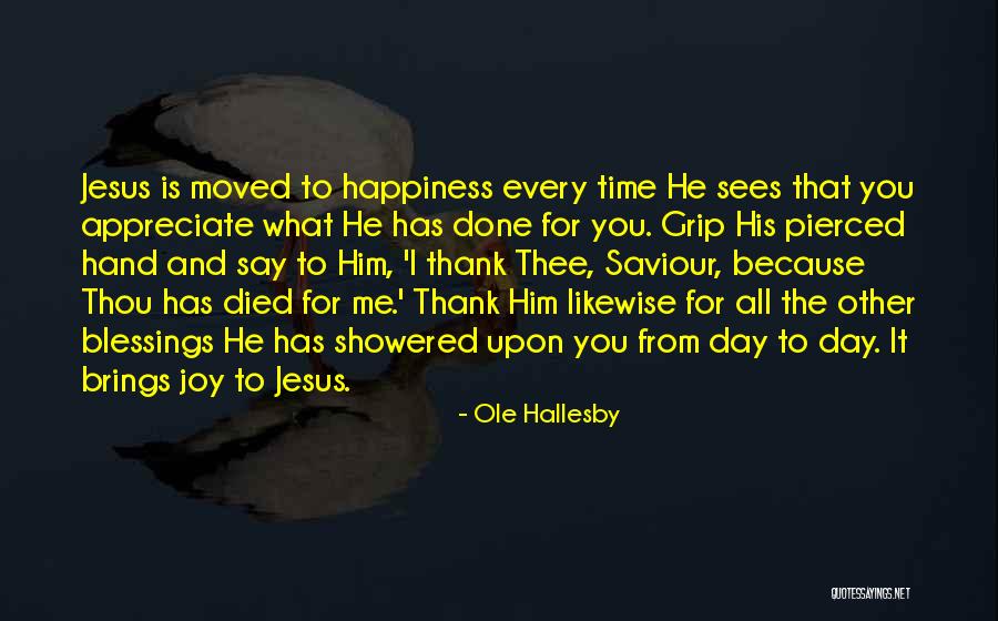 Ole Hallesby Quotes 1466275