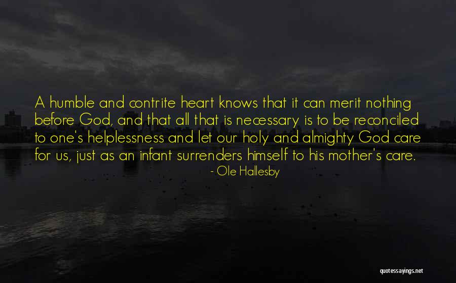 Ole Hallesby Quotes 1513565