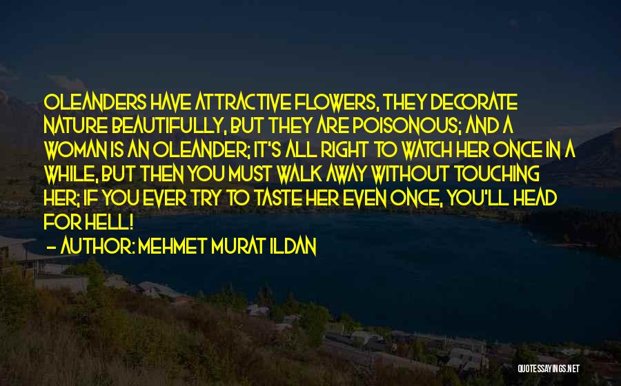 Oleanders Quotes By Mehmet Murat Ildan