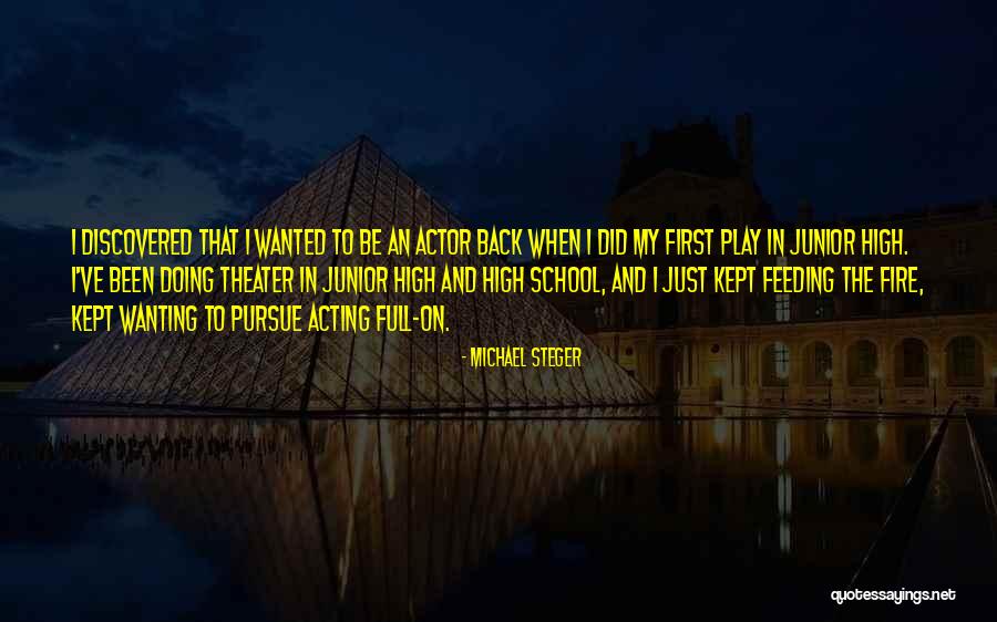 Olegario Chaidez Quotes By Michael Steger Olegario Chaidez Quotes By Michael Steger