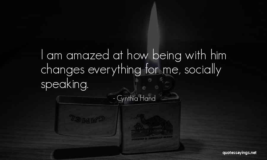 Olemasonjar Quotes By Cynthia Hand Olemasonjar Quotes By Cynthia Hand