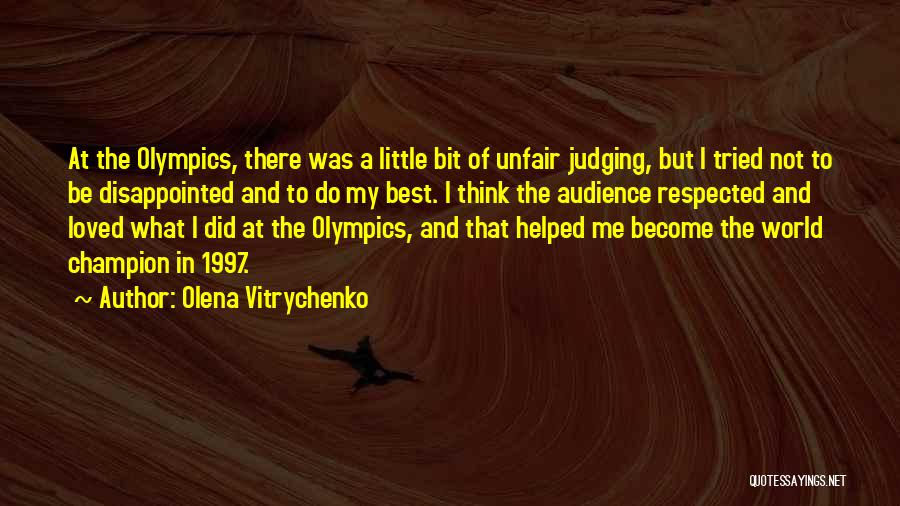 Olena Vitrychenko Quotes 1655498