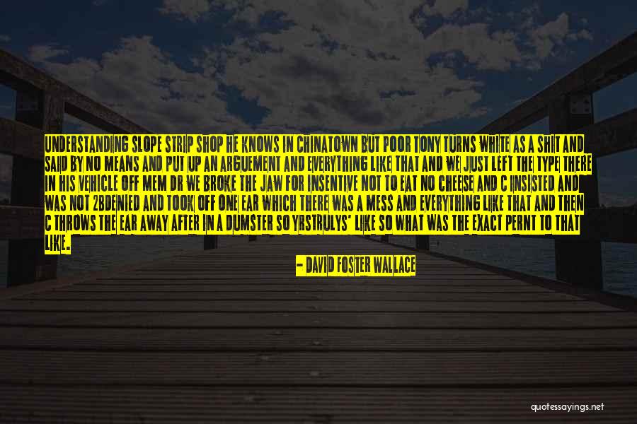Olencki Quotes By David Foster Wallace