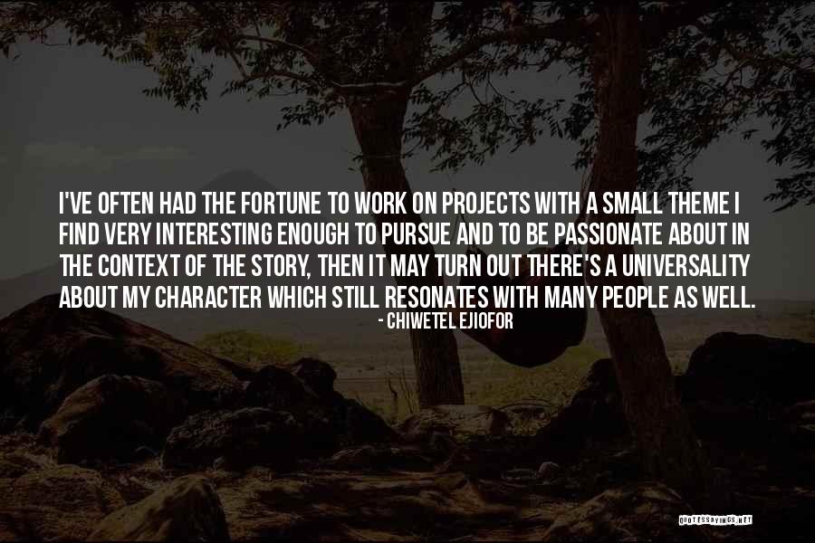 Olenick Basketball Quotes By Chiwetel Ejiofor Olenick Basketball Quotes By Chiwetel Ejiofor