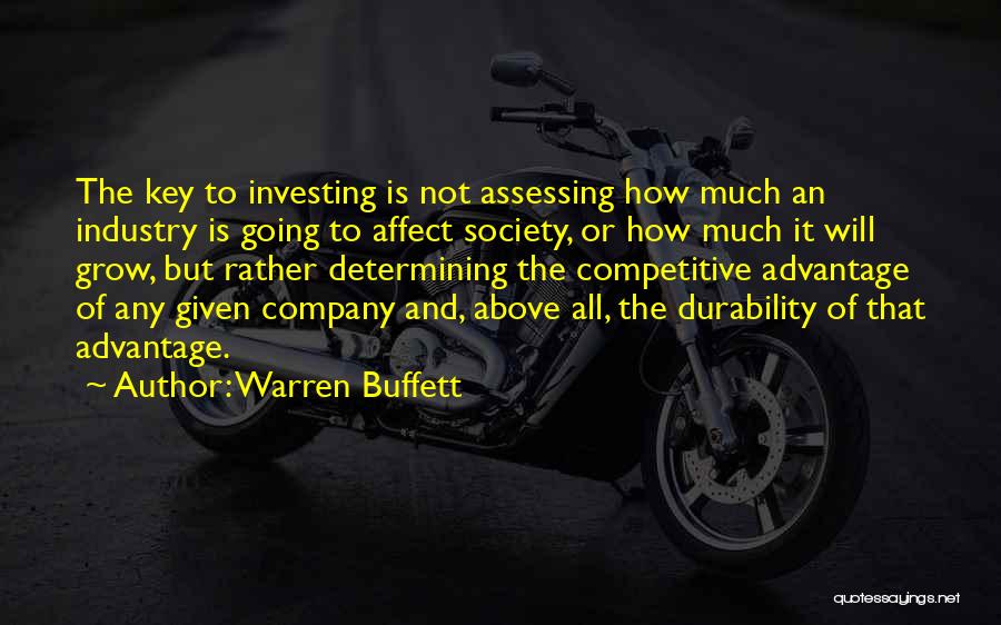 Olenyok Quotes By Warren Buffett
