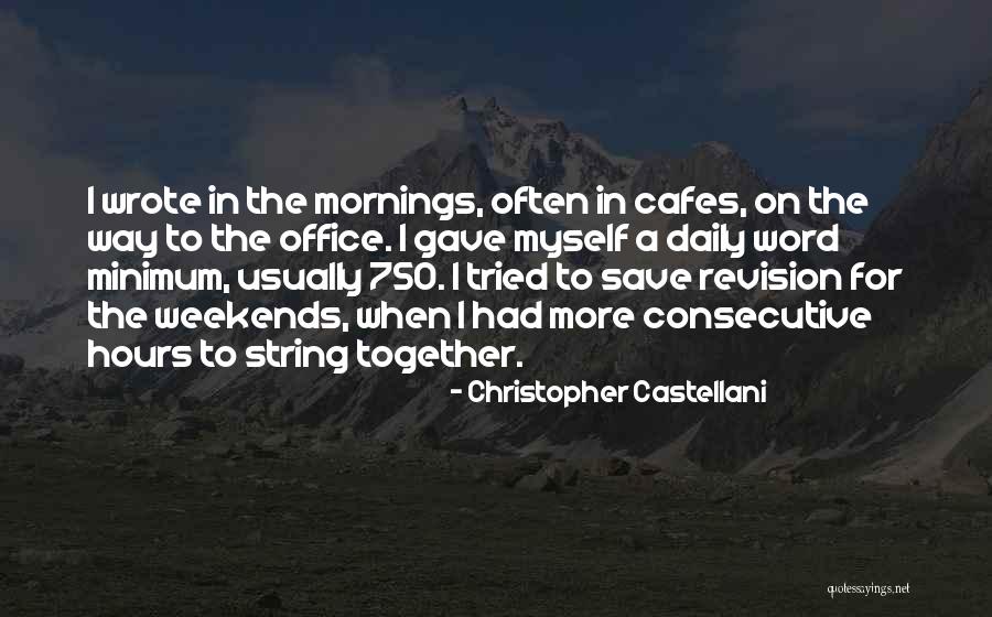 Olesja Cormney Quotes By Christopher Castellani Olesja Cormney Quotes By Christopher Castellani