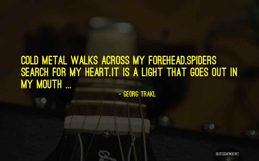 Olfaction And Hearing Quotes By Georg Trakl Olfaction And Hearing Quotes By Georg Trakl