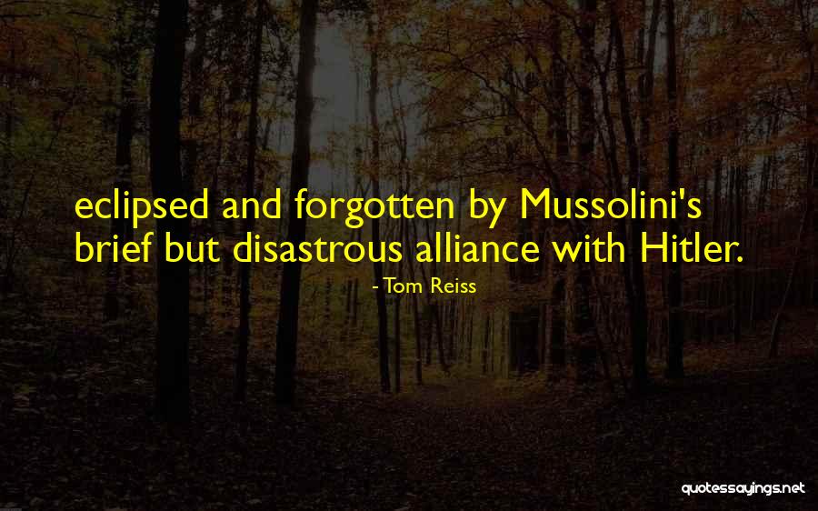 Olguta Si Quotes By Tom Reiss