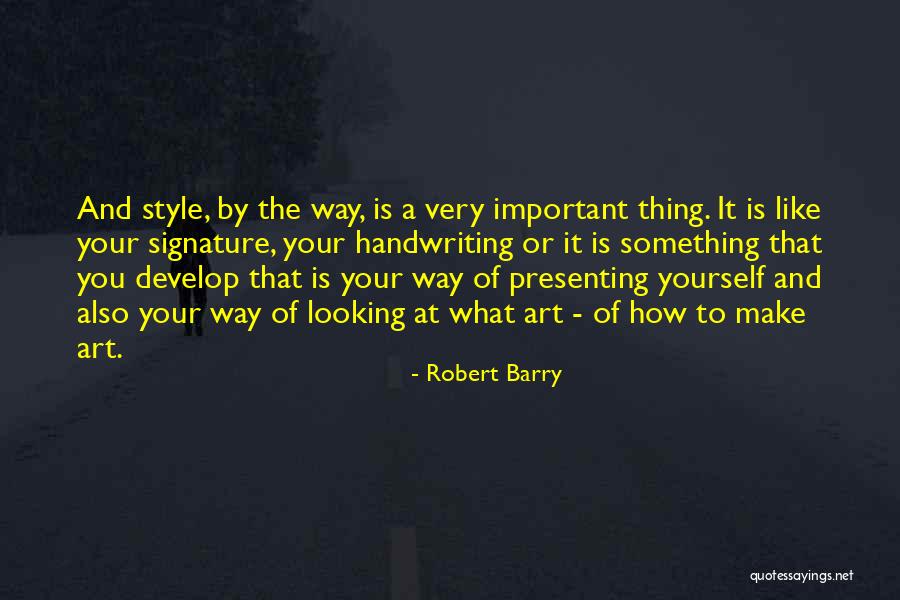 Olho Quotes By Robert Barry Olho Quotes By Robert Barry
