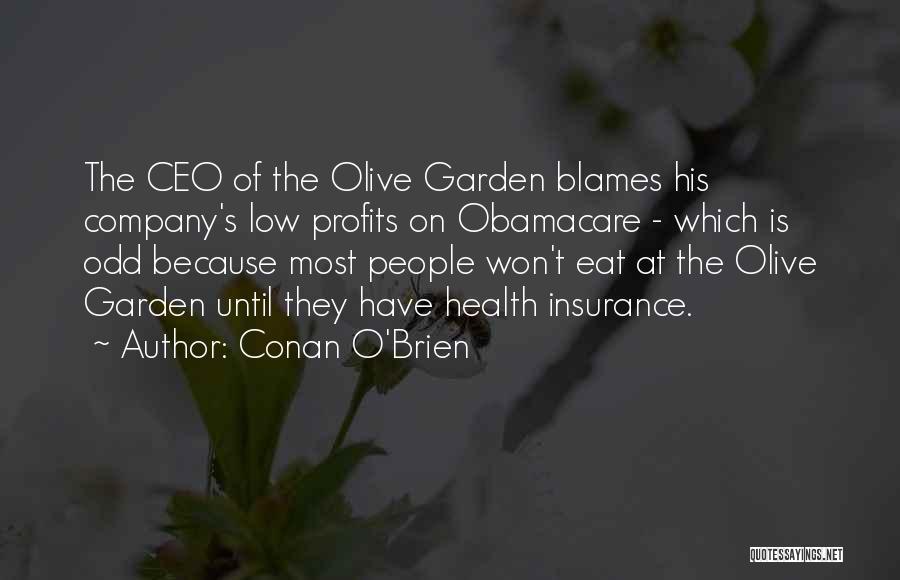 Olive Garden Quotes By Conan O'Brien