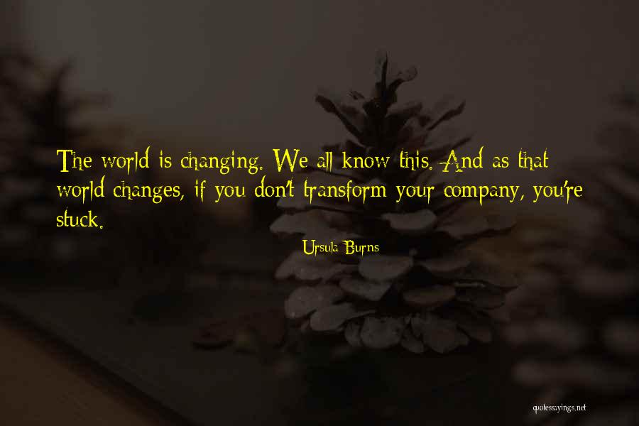 Oliveda Skin Quotes By Ursula Burns