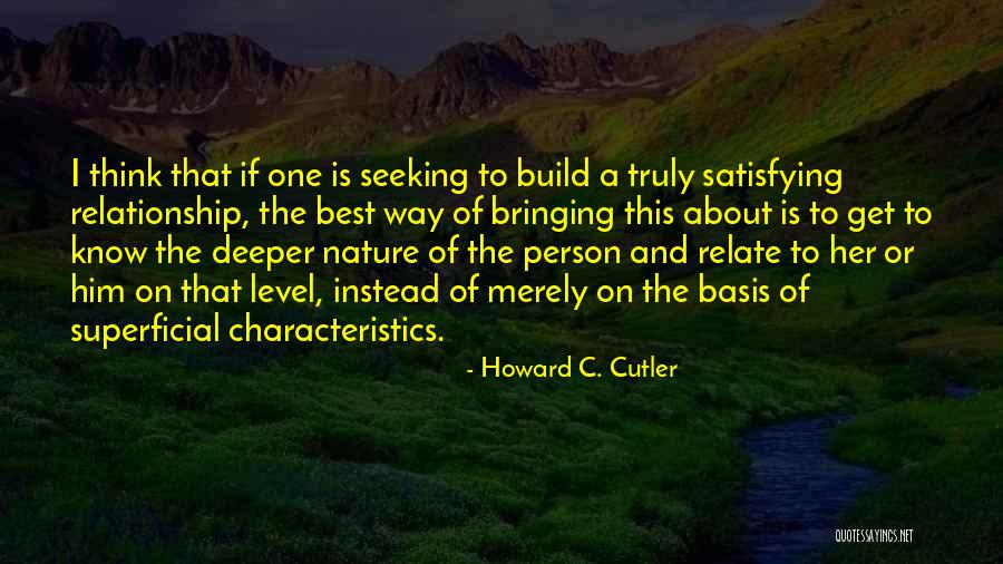 Olivellas Smu Quotes By Howard C. Cutler Olivellas Smu Quotes By Howard C. Cutler