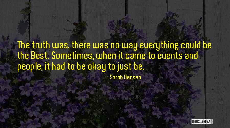 Olivem 800 Quotes By Sarah Dessen Olivem 800 Quotes By Sarah Dessen