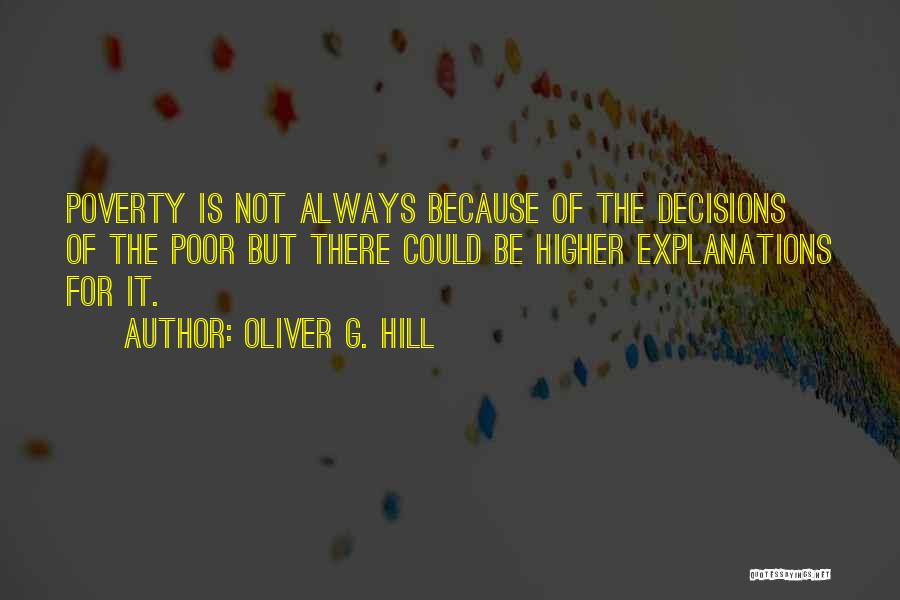 Oliver G. Hill Quotes 614671