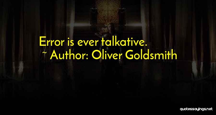 Oliver Goldsmith Quotes 459374