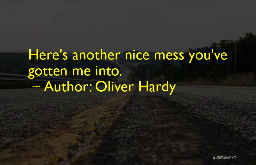 Oliver Hardy Quotes 1237049