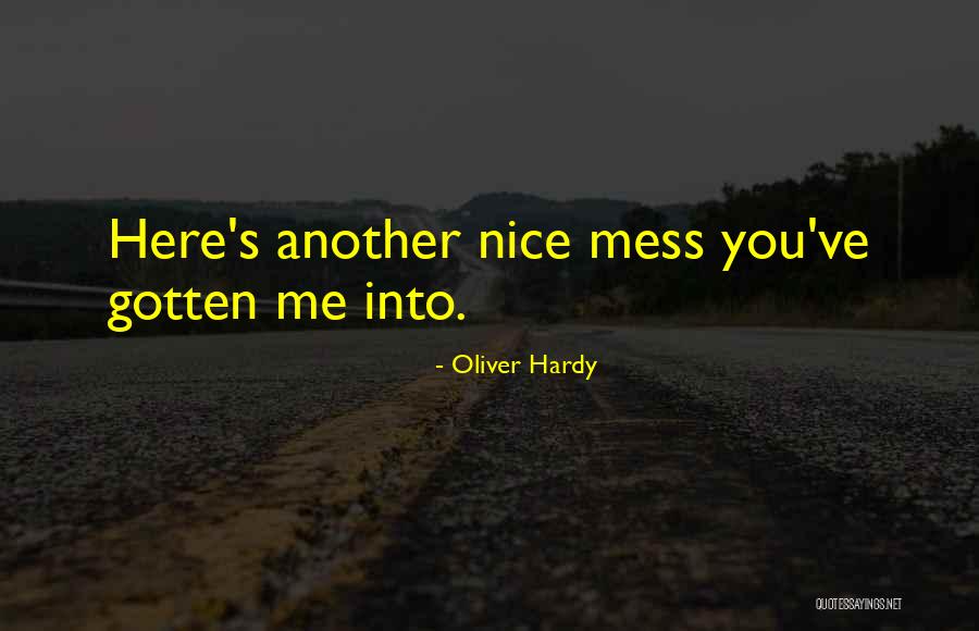 Oliver Hardy Quotes 1237049