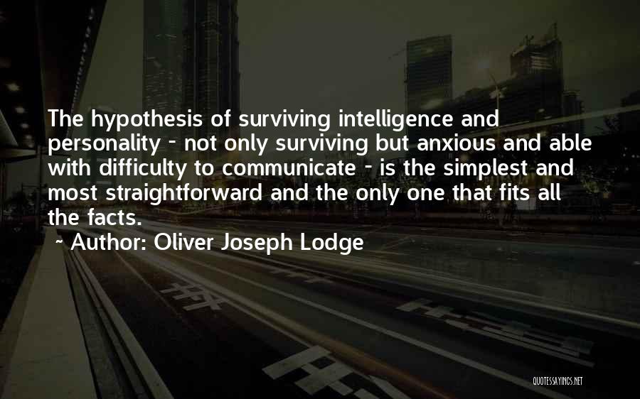 Oliver Joseph Lodge Quotes 2002380