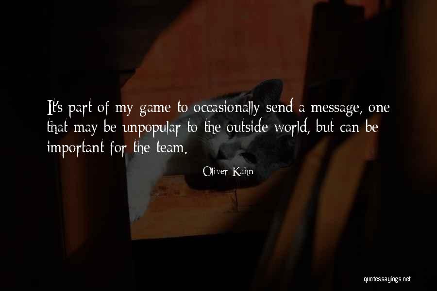 Oliver Kahn Quotes 437179 Oliver Kahn Quotes 437179