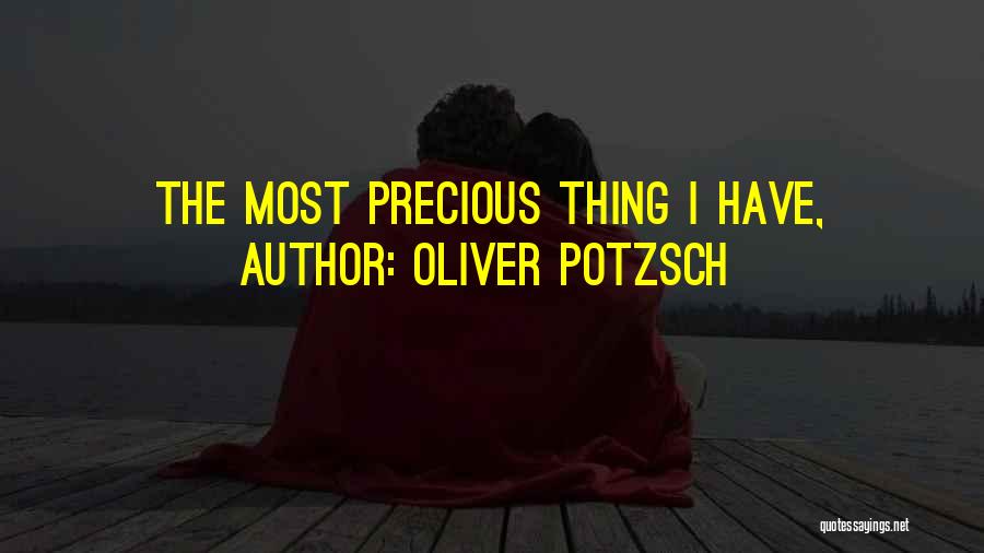 Oliver Potzsch Quotes 906797