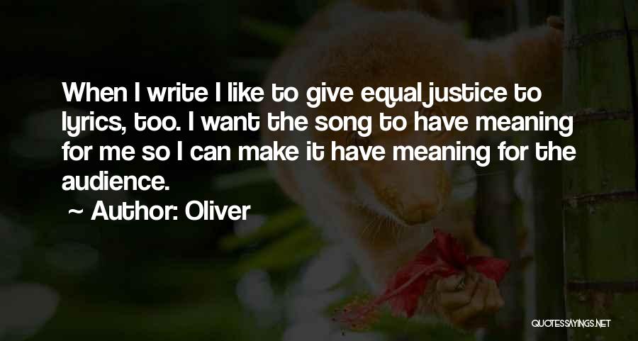 Oliver Quotes 1612237