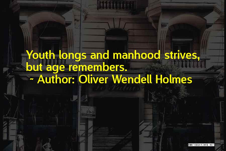 Oliver Wendell Holmes Quotes 1501772