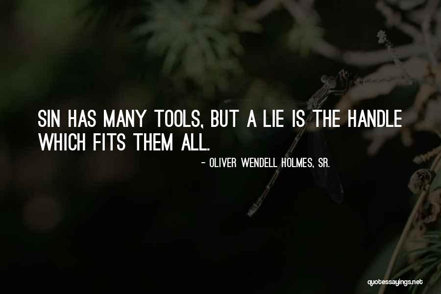 Oliver Wendell Holmes, Sr. Quotes 1394533