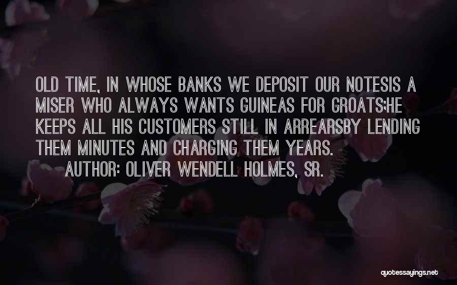 Oliver Wendell Holmes, Sr. Quotes 1760331