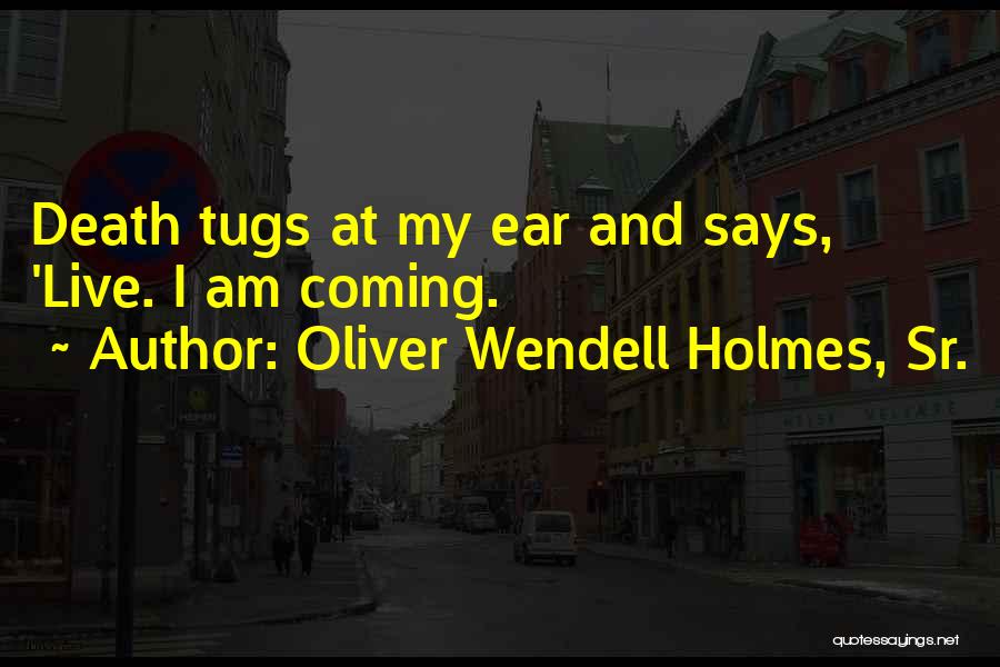 Oliver Wendell Holmes, Sr. Quotes 709918