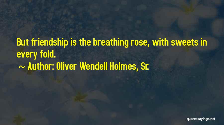 Oliver Wendell Quotes By Oliver Wendell Holmes, Sr.