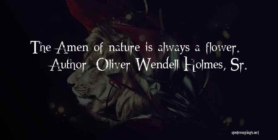 Oliver Wendell Quotes By Oliver Wendell Holmes, Sr.