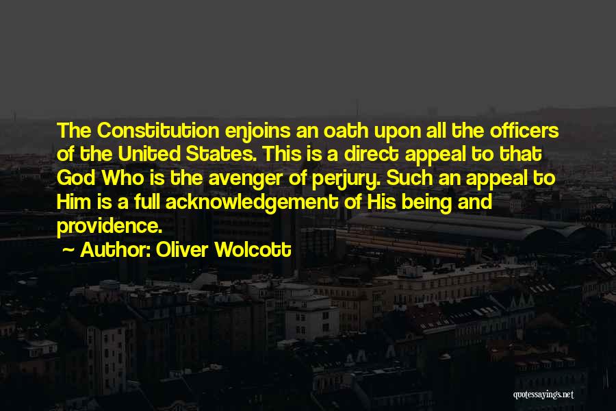 Oliver Wolcott Quotes 1537412