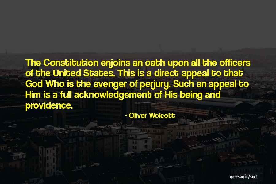 Oliver Wolcott Quotes 1537412