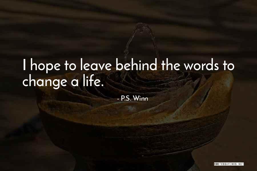 Oliveros Law Quotes By P.S. Winn Oliveros Law Quotes By P.S. Winn