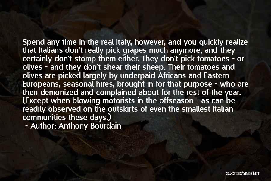 Olives Quotes By Anthony Bourdain
