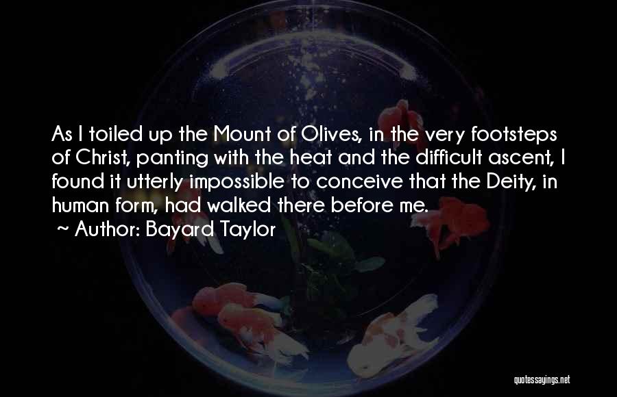 Olives Quotes By Bayard Taylor