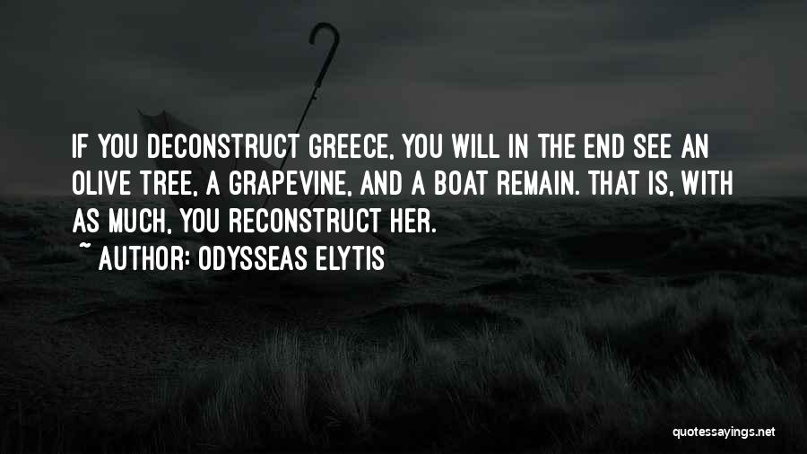 Olives Tree Quotes By Odysseas Elytis