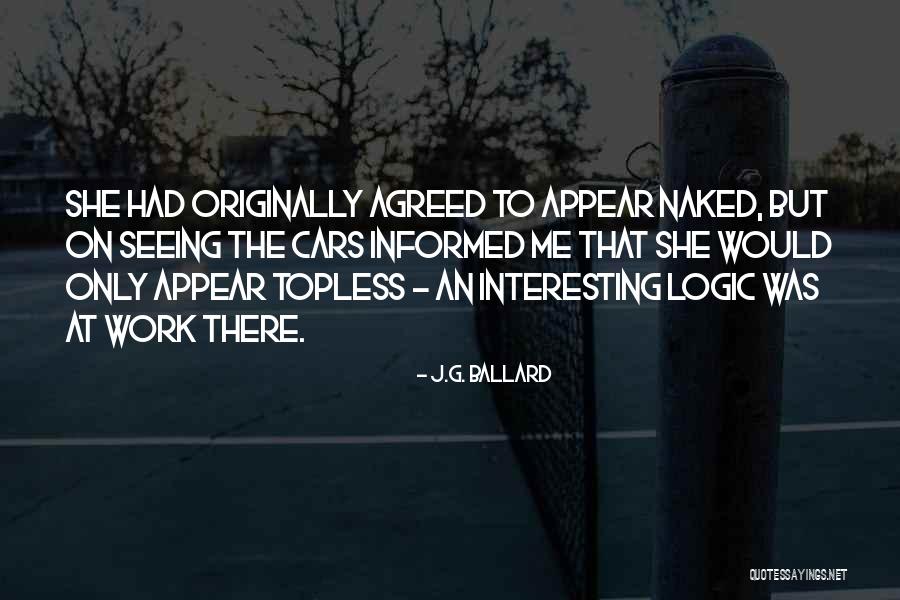 Olivey Malt Quotes By J.G. Ballard