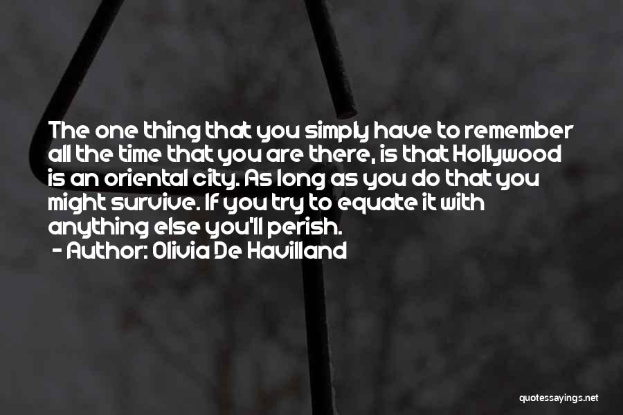 Olivia De Havilland Quotes 289574