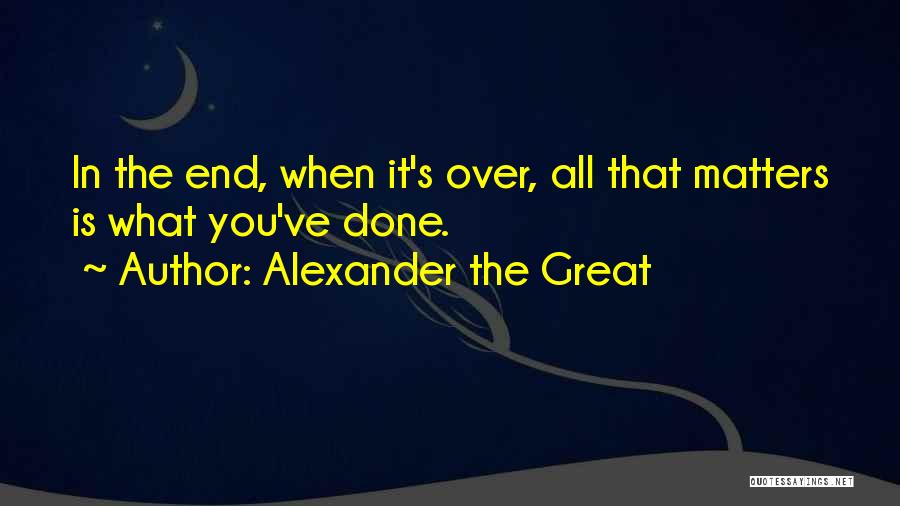 Olivia Presteign Quotes By Alexander The Great