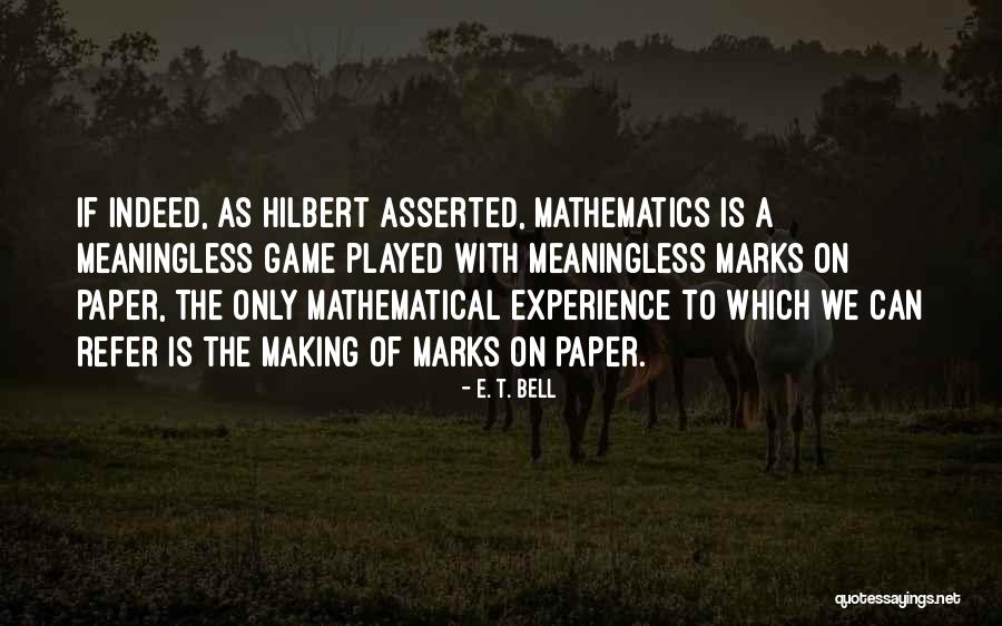 Olivias Las Vegas Quotes By E. T. Bell Olivias Las Vegas Quotes By E. T. Bell