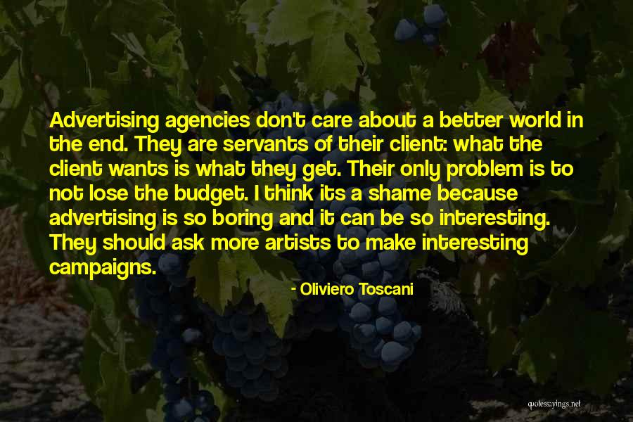 Oliviero Toscani Quotes 197311