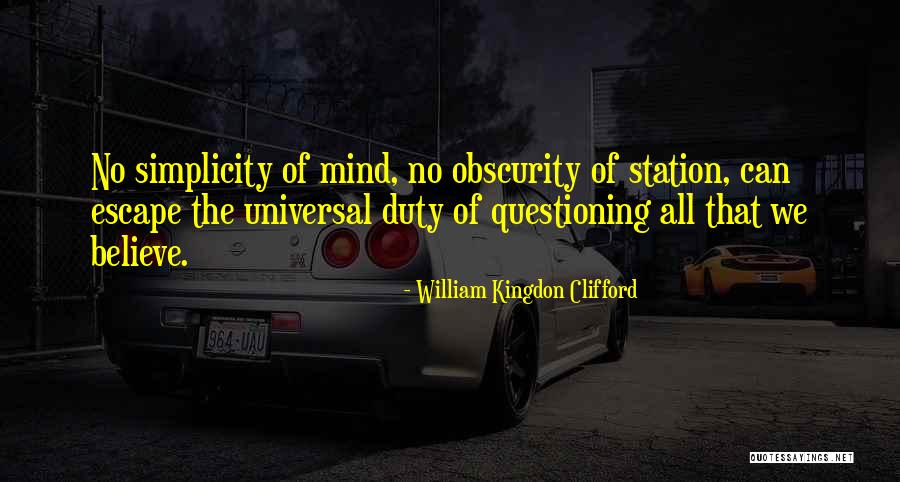 Olmen Insurance Quotes By William Kingdon Clifford Olmen Insurance Quotes By William Kingdon Clifford