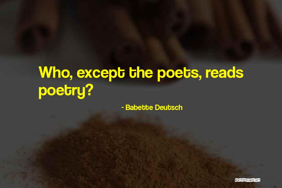 Olovka Za Quotes By Babette Deutsch Olovka Za Quotes By Babette Deutsch