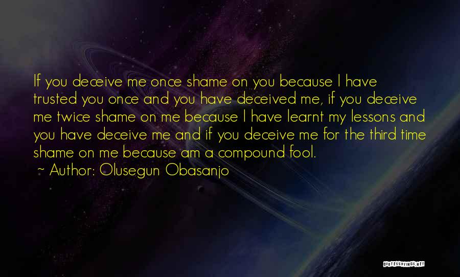 Olusegun Obasanjo Quotes 1121474